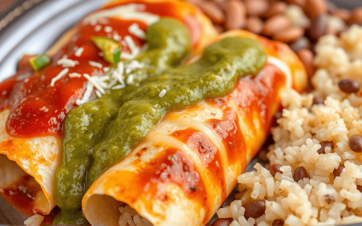 Enchiladas & Chile Rellenos at El Golfo Restaurant
